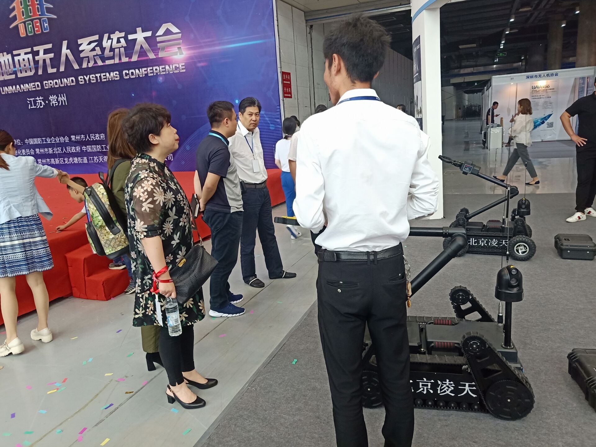 北京凌天參加中國地面無人系統大會