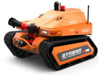 消防滅火機器人 （第2代，油動液壓、150進口消防水炮）